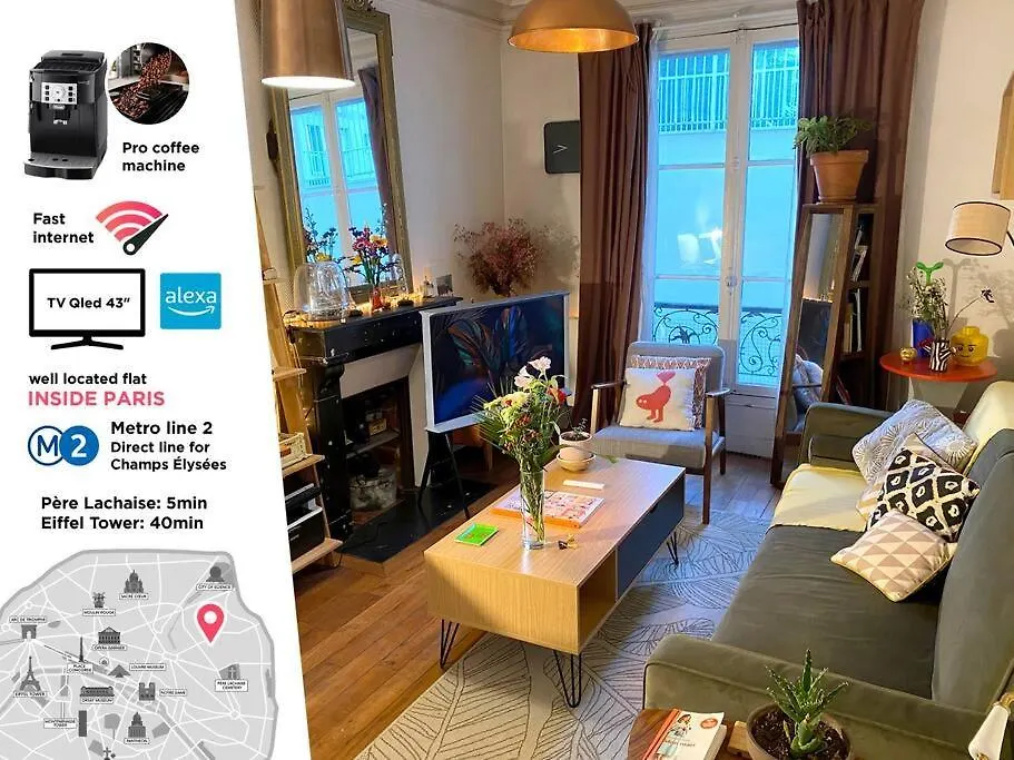 Nice And Cosy Apartment Menilmontant باريس
